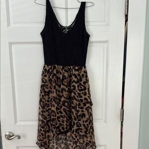 Miss Me Black High Low Sundress for Cocktail Nights